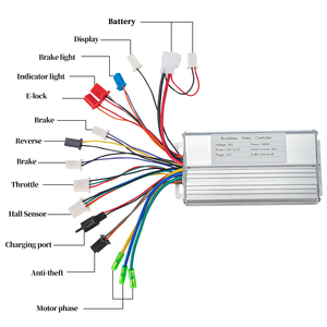 Hot Sales 36V 48V 500W Electric Bike <b>Controller</b> 30A Brushless Ebike DC <b>Motor</b> <b>Controller</b> - Product Image 2