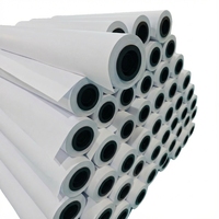 Rollos de Papel para Ploter Azul Blanco de Buena Calidad, Tamaño Personalizable para Materiales de Impresión de Ingeniería CAD