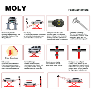 MOLISPEED Promotion Spéciale Équipement <span class=keywords><strong>Automobile</strong></span> Machine d'Alignement de Roues 5D - Product Image 6