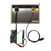 Bestar Hotsale Écran LCD TFT FHD 10,1 pouces BSD101WUM-N80-500CD A-Si, résolution 1920*1200, interface LVDS, rétroéclairage LED
