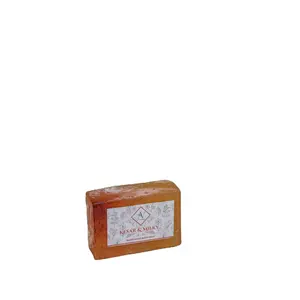 Natural Wholesale Handmade Kesar & Milky Handmade Soap with 100% Natural Ingredient Made Soap Sale By Indian Exporter Low Prices