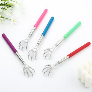 Massageador de garra em formato de dedo, extensível, de aço inoxidável, arranhador traseiro para o corpo - Product Image 3