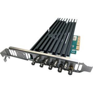 DELTA-12G-elp-h mới 4C nhỏ gọn đa năng Quad kênh 12G SDI thẻ PCIe Gen3 X8 Micro <span class=keywords><strong>BNC</strong></span> (HD-<span class=keywords><strong>BNC</strong></span>) 64bit ID duy nhất cho mỗi thẻ - Product Image 3