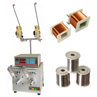 Machine à bobiner à quatre broches, à fonctionnement parallèle sur 4 axes, pour le bobinage de petits transformateurs et de bobines haute fréquence