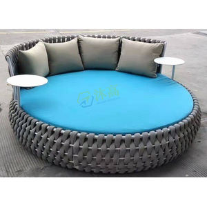 <span class=keywords><strong>Chaise</strong></span> <span class=keywords><strong>longue</strong></span> ronde en corde d'extérieur de luxe, vente chaude, coussin résistant à l'eau, <span class=keywords><strong>chaise</strong></span> <span class=keywords><strong>longue</strong></span> confortable <span class=keywords><strong>pour</strong></span> la cour et l'hôtel - Product Image 6