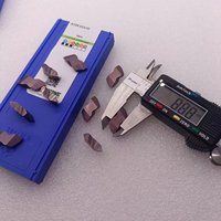 TOP NOTCH GROOVING INSERTS CUT OFF Blades Kenna Metal NT3R KCU10 Threading Insert Carbide
