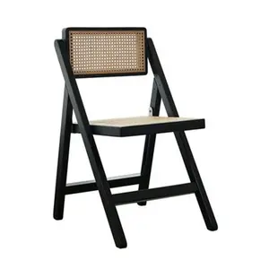 थोक मूल्य विशिष्ट रूप से डिजाइन की इतालवी शैली के लिए व्यावहारिक फोल्डेबल मूल ठोस लकड़ी लिविंग रूम कुर्सी
