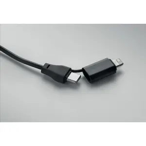 Llavero BULE con cable 4 en 1 de 60W, gadgets personalizados - Product Image 4