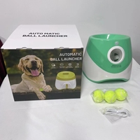 Lanceur de balles automatique pour chien avec balles de tennis 3/6/9/12, pour l'intérieur et l'extérieur.