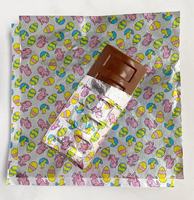 Papel de aluminio dorado de calidad alimentaria papel de regalo de chocolate papel de chocolate Ferrero en relieve