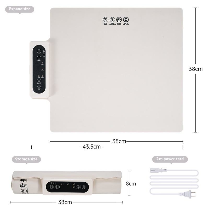 สีขาว38*38ซม.