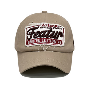 Cappello da Baseball Vintage con Patch Ricamate Effetto Invecchiato, in Cotone Lavato, Stile Casual Business, Edizione Limitata Arizona 1932 - Product Image 6
