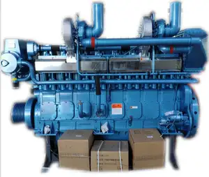 Promoção de vendas weichai 530kw 720hp 1200rpm motor diesel marinho com o melhor preço