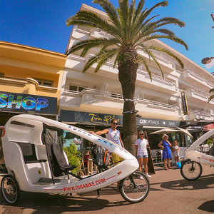 Bicicletta Elettrica a 3 Ruote per Pubblicità Mobile e Trasporto, 1000W, Riciclabile, Senza Dazi d'Importazione, <span class=keywords><strong>Taxi</strong></span> a Bicicletta - Product Image 1