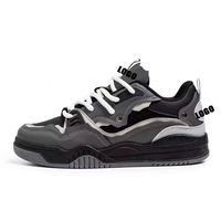 Chaussures décontractées de skate respirantes et personnalisables pour hommes, style mode 2026, à semelle épaisse, pour la marche – Grande vente