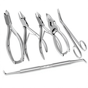 Juego de Instrumentos Quirúrgicos Profesionales de Acero Inoxidable para Podología, Cuidado de Uñas de los Pies, Certificado CE Clase I, Herramientas Manuales ISO13485, 4 Pulgadas - Product Image 4