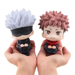 5 Styles de Figurines Jujutsu 10cm, Figurines d'Action Mignonnes Gojo Satoru, Itadori Yuji, <span class=keywords><strong>Fushiguro</strong></span> <span class=keywords><strong>Megumi</strong></span>, Kugisaki Nobara, Jouets Modèles en PVC - Product Image 2