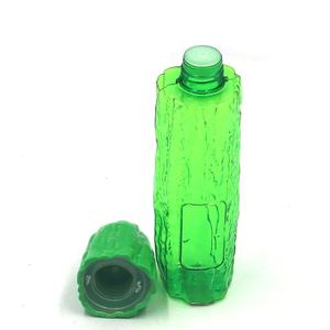 Vuoto PETG melone amaro zucca forma Gel Shampoo resistente alta trasparente contenitore cosmetico bottiglia con tappo a vite - Product Image 2