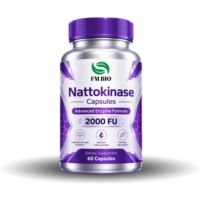 Capsules de Nattokinase Avancée 2000 FU – Complément Enzymatique pour la Circulation Sanguine – Fournisseur en Gros de Capsules de Nattokinase