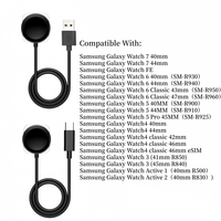 Kabel Pengisian Daya Magnetik Aksesoris Smartwatch Charger untuk Samsung Galaxy Watch 8 Ultra 7 6 5 4