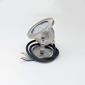 Cảnh quan ngoài trời IP68 không thấm nước thép không gỉ 12V 3W 6W 9W Mini <span class=keywords><strong>RGB</strong></span> đài phun nước nhỏ nổi dẫn Dưới Nước Đèn hồ bơi - Product Image 2