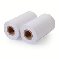 Grosir Label kemasan grosir kertas stiker vinil Inkjet Glossy Label Printer fitur kode batang A4 kedap air