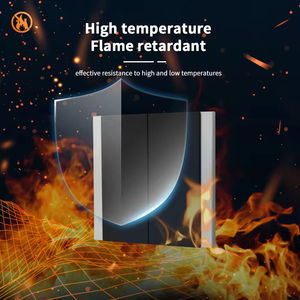 Europe Standard WESA Surface améliorée en <span class=keywords><strong>caséine</strong></span> noire 2 gangs 1 voie interrupteur électrique 10A 250V interrupteurs muraux pour la maison - Product Image 2