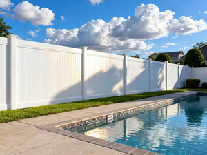 แผงรั้วไวนิลสีขาวคุณภาพสูงสำหรับกลางแจ้ง พร้อมเสาสูง 6 ฟุต ทนทา<span class=keywords><strong>น</strong></span> กั<span class=keywords><strong>น</strong></span><span class=keywords><strong>น</strong></span>้ำ ปลอดภัย ป้องกั<span class=keywords><strong>น</strong></span>รังสียูวี เหมาะสำหรับบ้า<span class=keywords><strong>น</strong></span> - Product Image 2