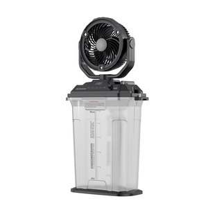 Outdoor Camping <b>Fan</b> 11L Water Tank Cooling <b>Mist</b> Oscillating Portable Battery Powered <b>With</b> Led Light And Usb Charging - Product Image 2