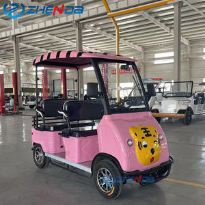 Voiture de club électrique légale de rue de style de mode quatre roues motrices Scooter touristique siège de levage chariot électrique de golf - Product Image 6