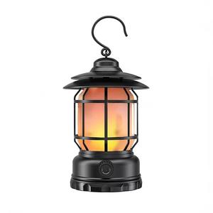Retro cắm trại <span class=keywords><strong>Lantern</strong></span> ABS Chất liệu xách tay <span class=keywords><strong>LED</strong></span> ngoài trời mô hình ánh sáng LT-01 CN cho đi bộ đường dài sử dụng khẩn cấp - Product Image 3
