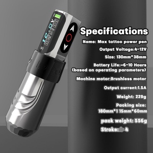 Máquina de Tatuaje Inalámbrica con Motor sin Escobillas, Máquina de Tatuaje Rotativa Profesional PMU para Maquillaje y Arte Corporal - Product Image 6