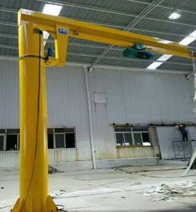 360 מעלות סיבובי 2 טון מנוף מסתובב זרוע נדנדה זרוע נדנדה 5 מנוף ג 'יב הידראולי נייד - Product Image 5