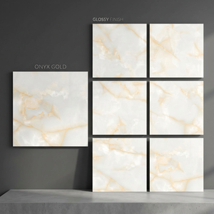 กระเบื้องพอร์ซเลนเคลือบเงา Pietra Bianco ขนาด 800x800 มม. สีเทาอ่อน ลายหินธรรมชาติ - Product Image 5