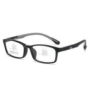 Jamie 8023 Rectangle Plano Lenses TR90 Soft Silicone Frames Ultralight Anti-Slip Children's Eyeglasses Frame - Product Image 5