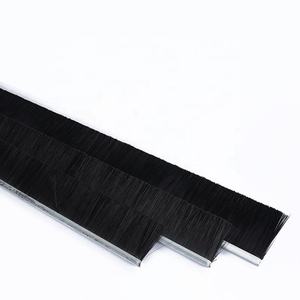 Support en aluminium personnalisé 5*16 gris <span class=keywords><strong>anti</strong></span>-poussière <span class=keywords><strong>anti</strong></span>-<span class=keywords><strong>bruit</strong></span> fenêtre Mohair bande de temps - Product Image 1