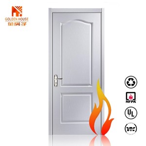 UL lista interior de madera maciza de roble 30 minutos para fuego de <span class=keywords><strong>la</strong></span> puerta de madera - Product Image 4