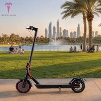 Trottinette électrique urbaine 350W en alliage d'aluminium pour femmes, pliable, avec contrôle par application, frein à disque arrière, pneu alvéolé, puissance 36V, double moteur