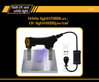 Detector de Metales Industrial con Certificación CE para Pruebas de Partículas Magnéticas, Detector de Defectos NDT con Alimentación CA 220V, Modelo LKMT-265 AC Yoke