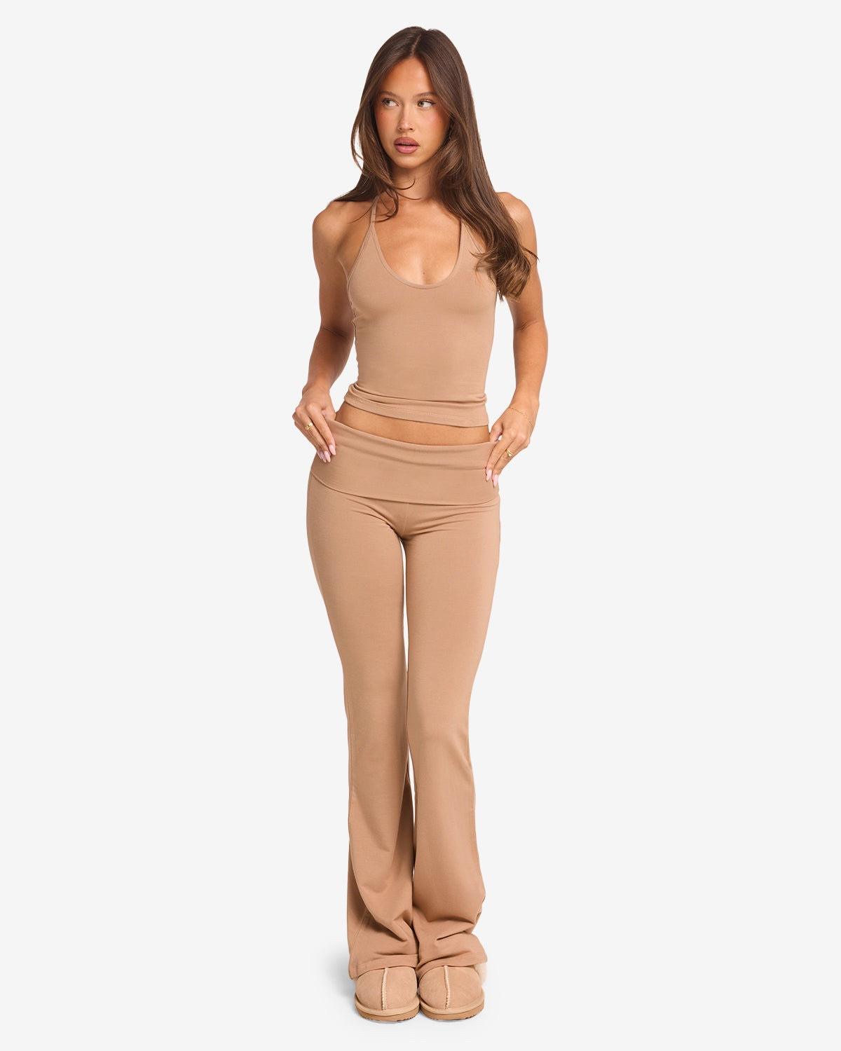Pantalon caramel