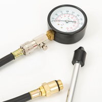 Kit de testeur de compression de moteur à essence haute précision 0-300 PSI, manomètre de pression de cylindre pour diagnostic et réparation automobile