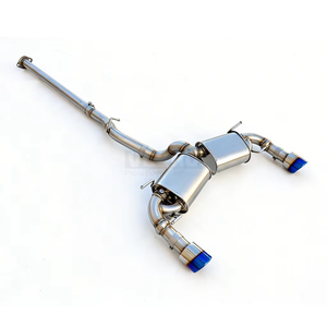 Silencieux d'échappement arrière intelligent poli pour Toyota 86 2.4 2020-2024, résistant à la corrosion, pièces de rechange - Product Image 1