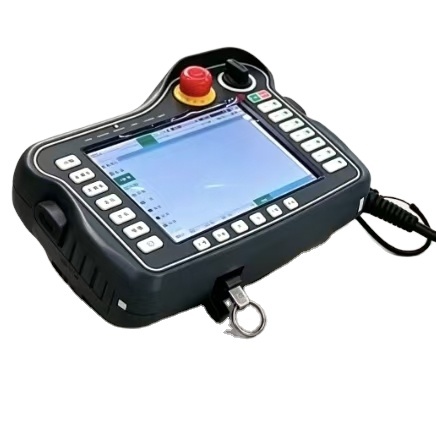 Industrial Welding Robot Teach Pendant with Touch Screen & Emergency Stop Button