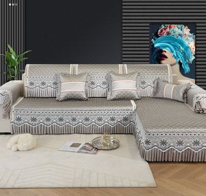 YongHo Divano Componibile Moderno a L in Poliestere, 5 Posti, Traspirante, con Rivestimento <span class=keywords><strong>Antiscivolo</strong></span> per Soggiorno - Product Image 6