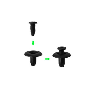 Auto Fastener Nylon Rivet <b>Clip</b> C34 7.8mm For <b>Car</b> Body Panel Repair Replacement - Product Image 3