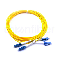 Cavo Patch in Fibra Ottica Monomodale G652D da 0,9mm 9/125μm SC a E2000 UPC/APC per Interni, Rete TCP FTTH - Outlet di Fabbrica