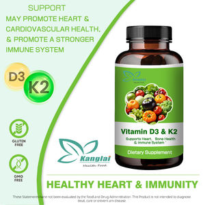 Özel etiket magnezyum takviyesi bağışıklık sistemini destekler D3 K2 vitamini kapsülleri - Product Image 3