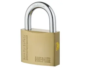 Mẫu miễn phí nhà máy OEM chất lượng cao mạ vàng sắt ổ khóa với Nickel mạ sắt phím cho khóa cửa