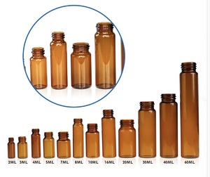 OEMカスタマイズ可能 20ml クリアガラス保存バイアル 透明実験用バイアル - Product Image 3