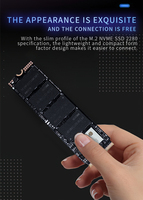 LEVOFAST Disque Dur 1TB Nvme M2 Disques durs  Disco Duro Solid State pour ordinateurs portables M.2 SSD NVME 1TB